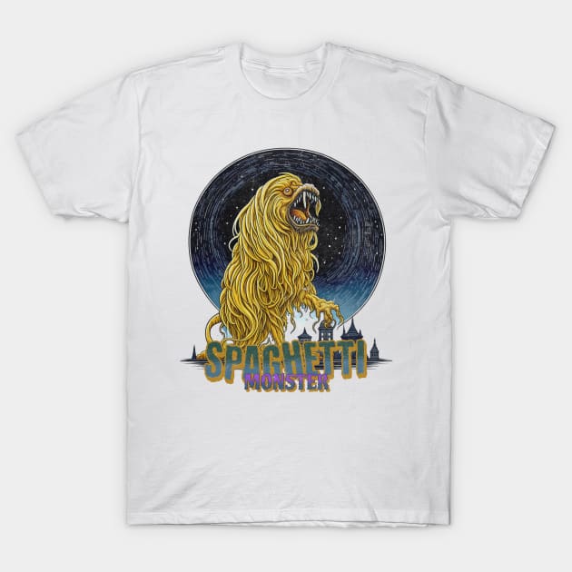 Spaghetti Monster T-Shirt by NorseMagic